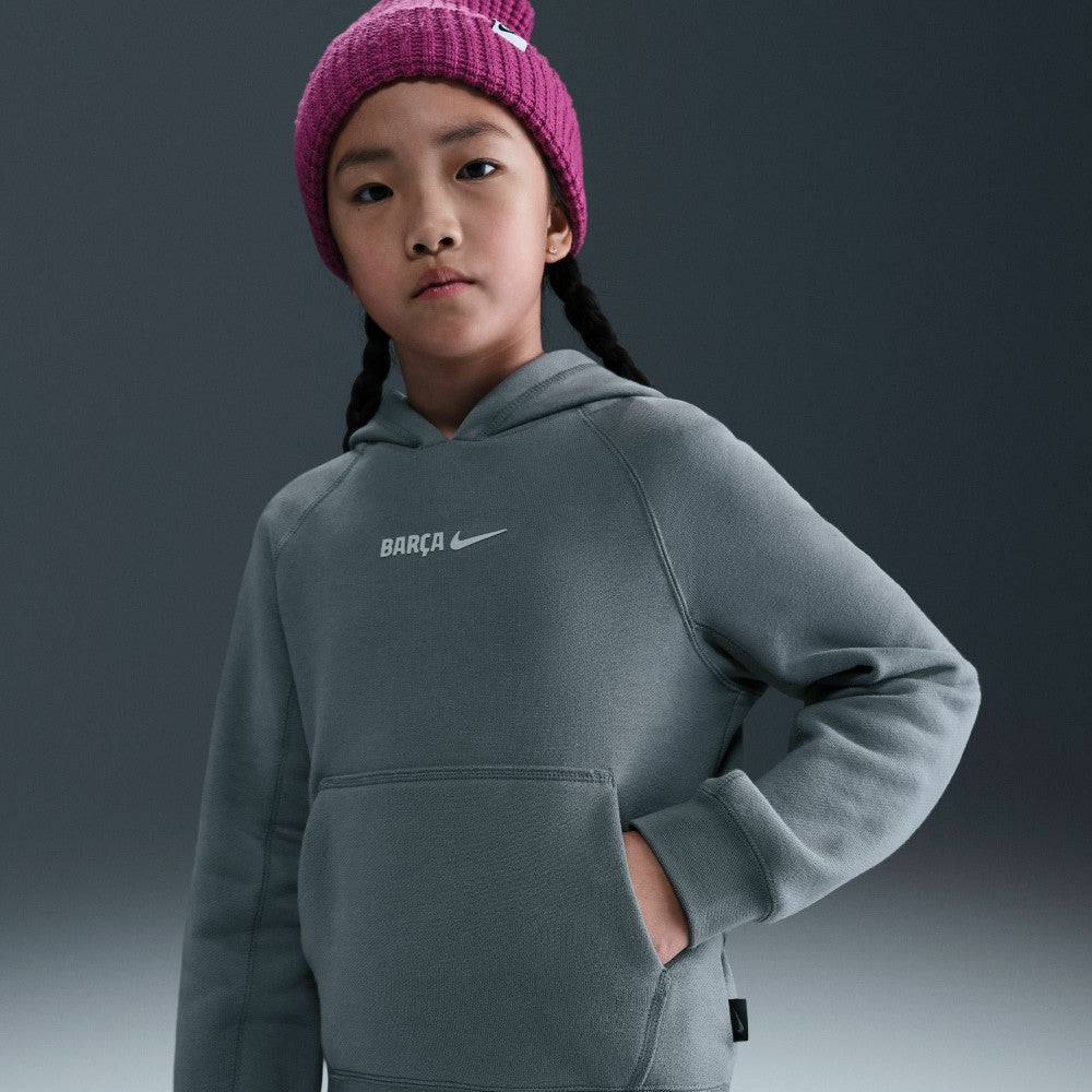 Barcelona Youth Air Raglan Hoodie / Soccer Discount