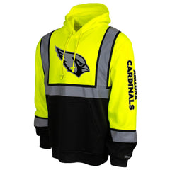 NFL Arizona Cardinals High-Visibility Safety Hooded Sweatshirt