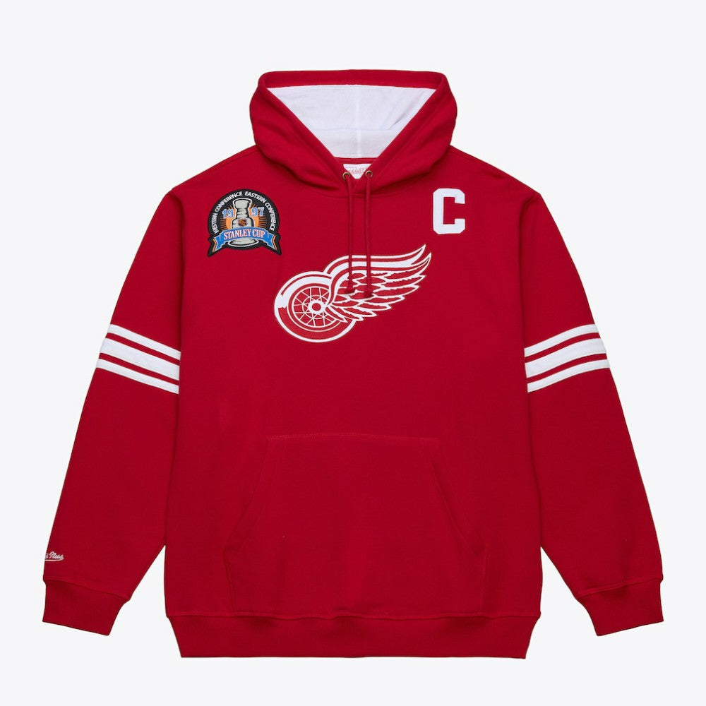 Steve Yzerman Detroit Red Wings Mitchell & Ness 1997 Name & Number Premium Pullover Hoodie