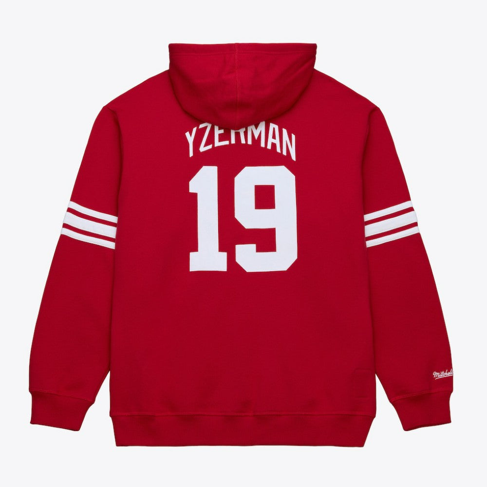 Steve Yzerman Detroit Red Wings Mitchell & Ness 1997 Name & Number Premium Pullover Hoodie