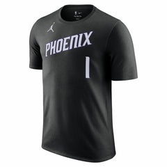 Devin Booker Phoenix Suns Jordan Brand Unisex Name & Number T-Shirt - Statement Edition - Black for sale