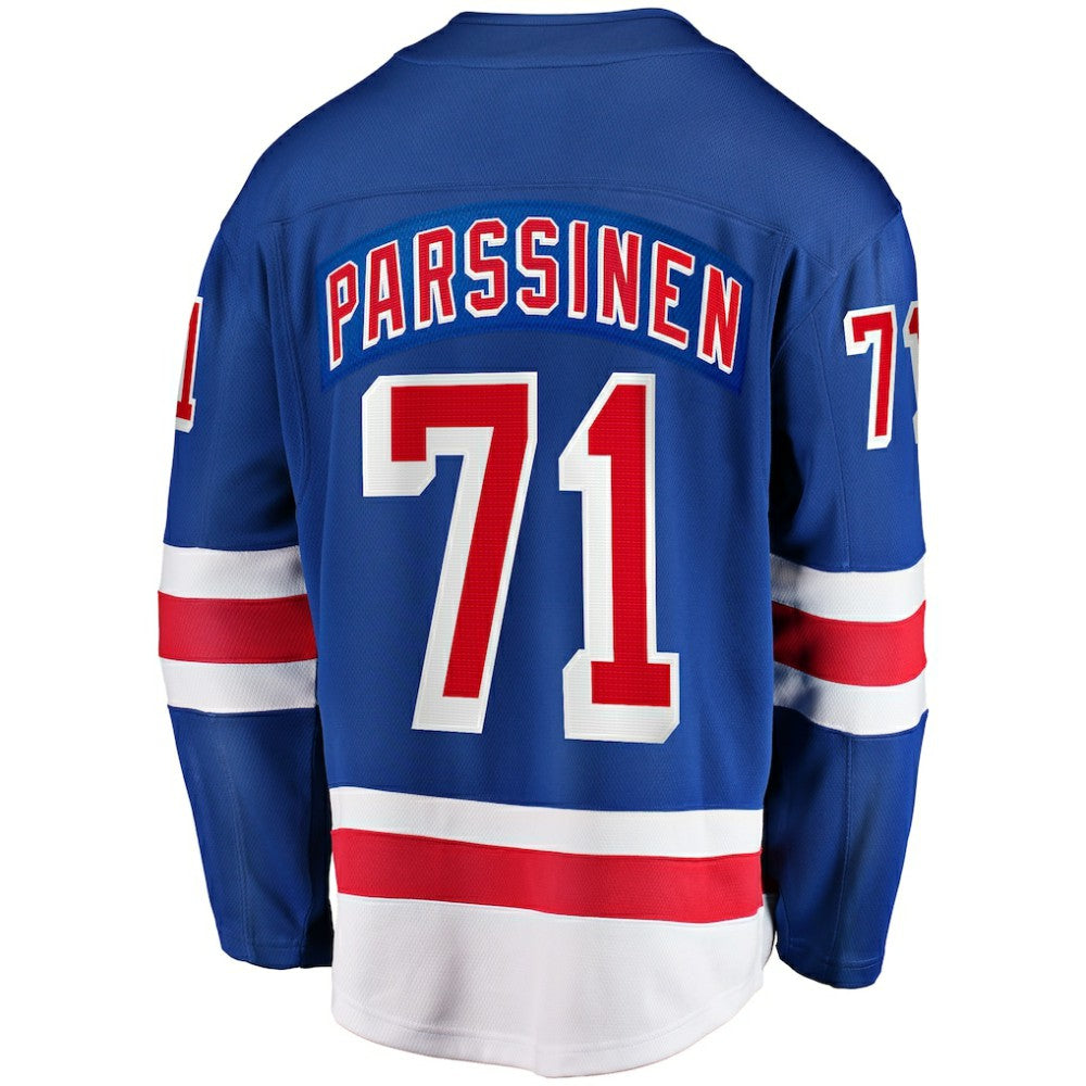 Juuso Parssinen New York Rangers Fanatics Home Breakaway Jersey