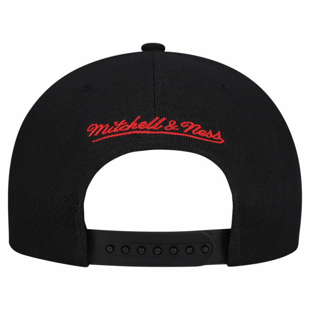 Buffalo Sabres Mitchell & Ness Retro Script Colorblock Snapback Hat