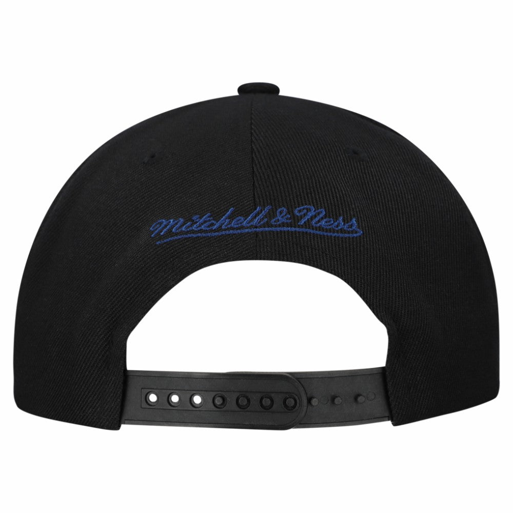 Tampa Bay Lightning Mitchell & Ness Retro Script Colorblock Snapback Hat