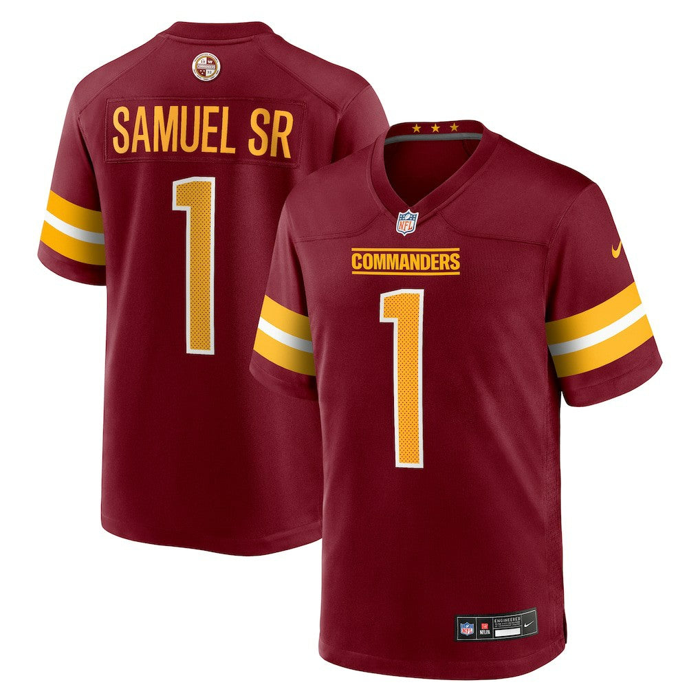 NFL Washington Commanders Deebo Samuel Sr  Game Player Jersey