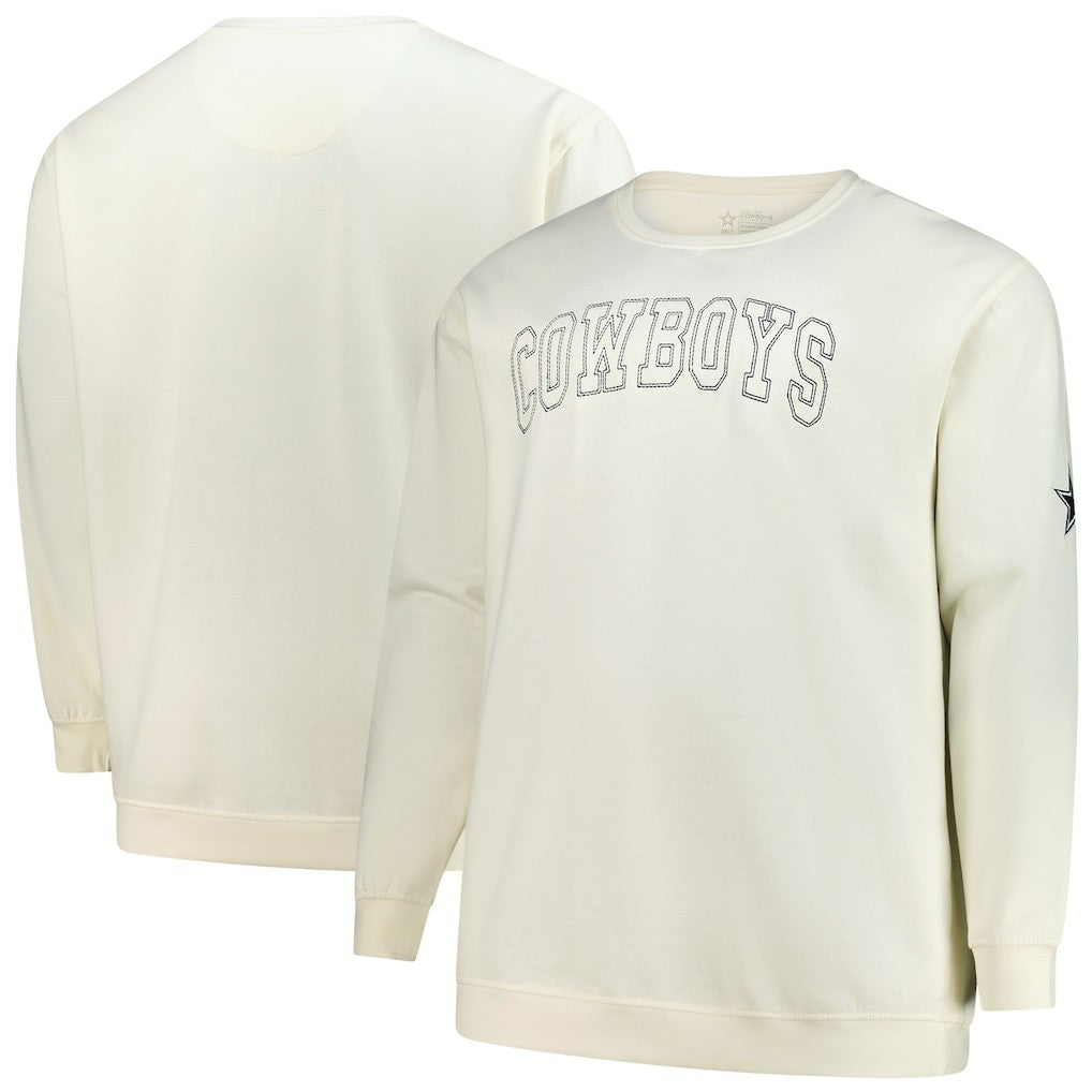 NFL Dallas Cowboys Profile Big & Tall Fleece Sweatshirt