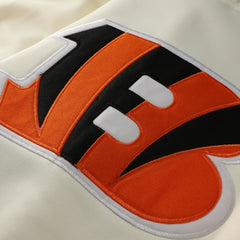 NFL Cincinnati Bengals Profile Big & Tall Chest Print and Logo Short Sleeve Pullover Hoodie