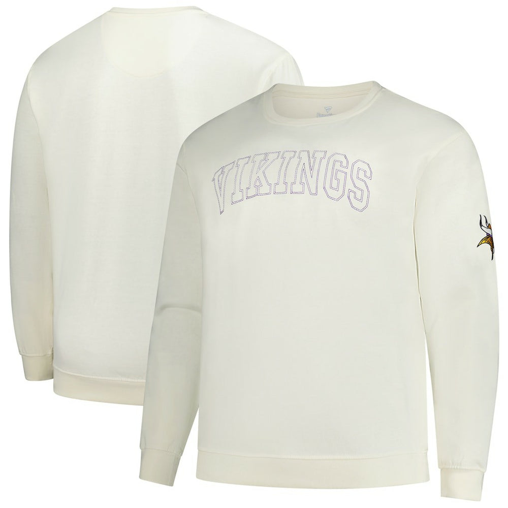 NFL Minnesota Vikings Profile Big & Tall Fleece Sweatshirt