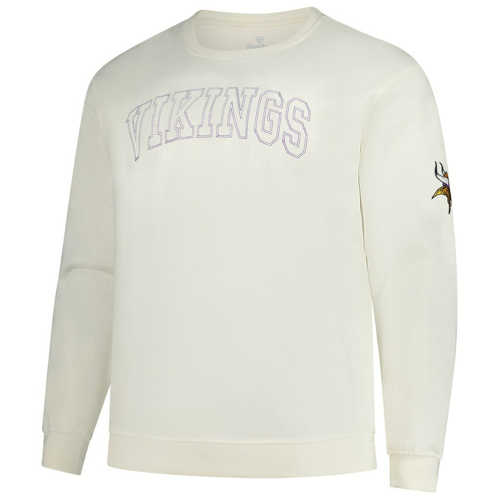 NFL Minnesota Vikings Profile Big & Tall Fleece Sweatshirt