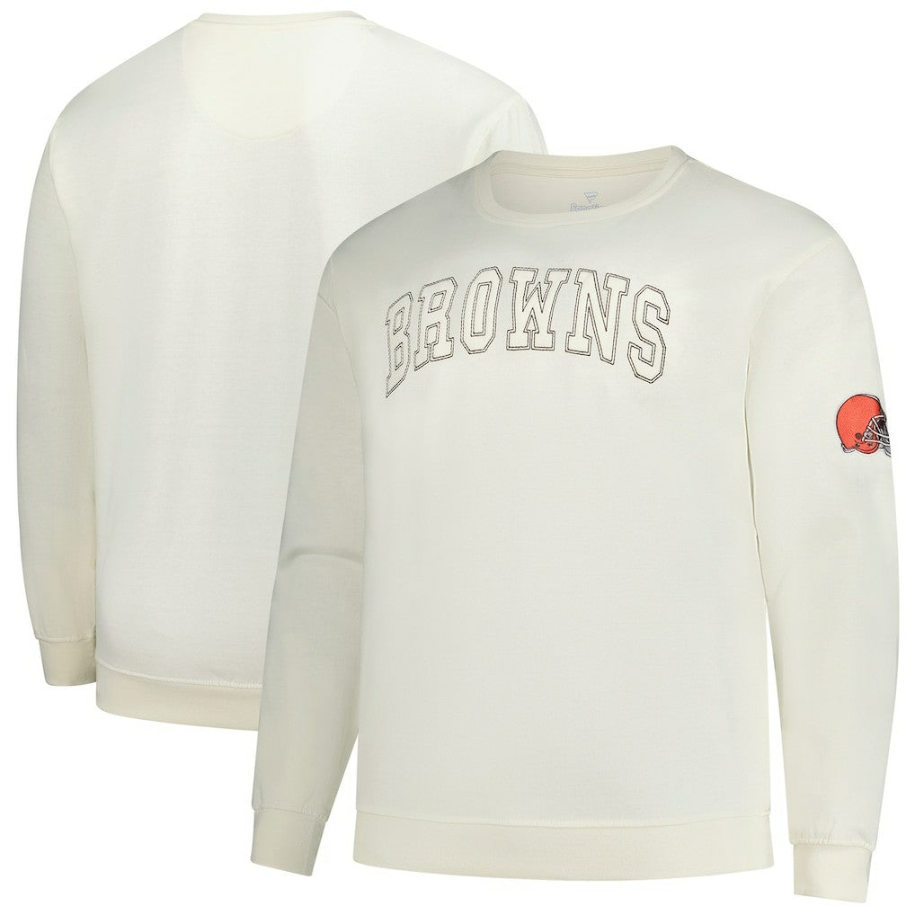 NFL Cleveland Browns Profile Big & Tall Fleece Sweatshirt