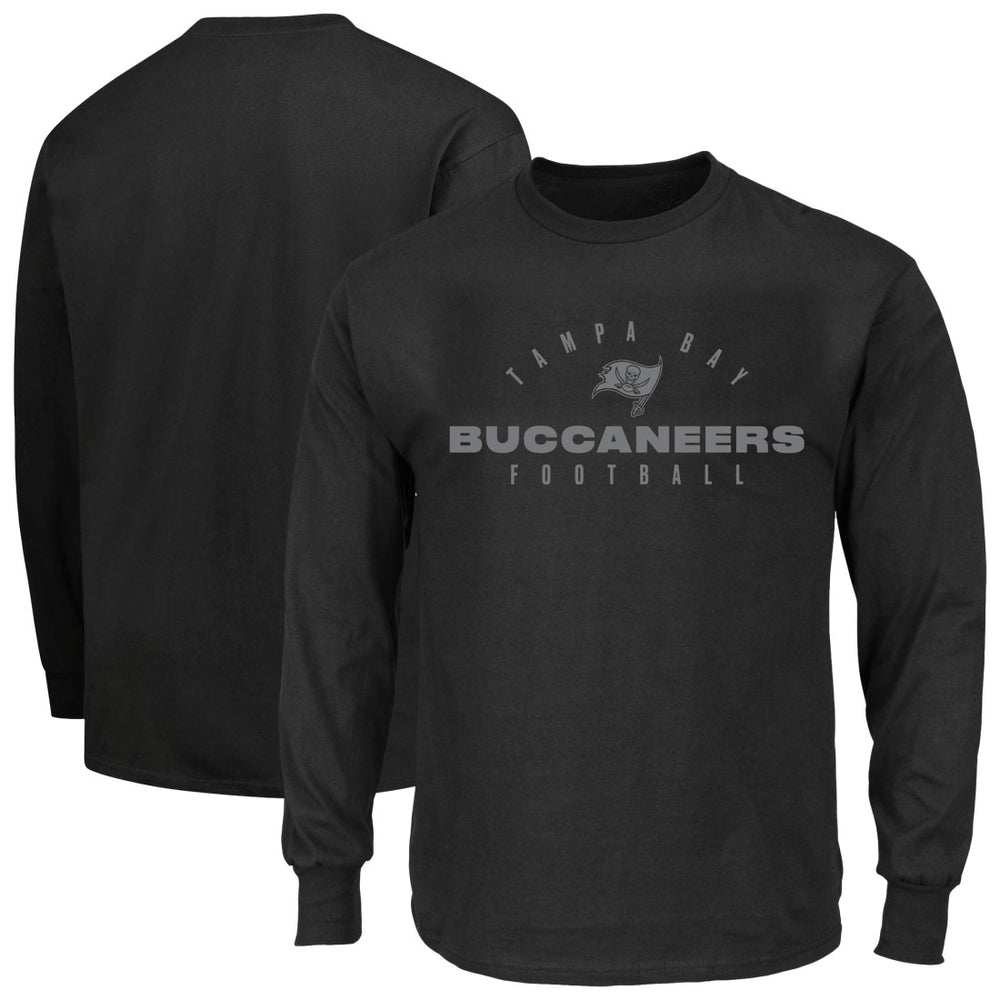 NFL Tampa Bay Buccaneers Big & Tall Coverage Scheme Long Sleeve T-Shirt