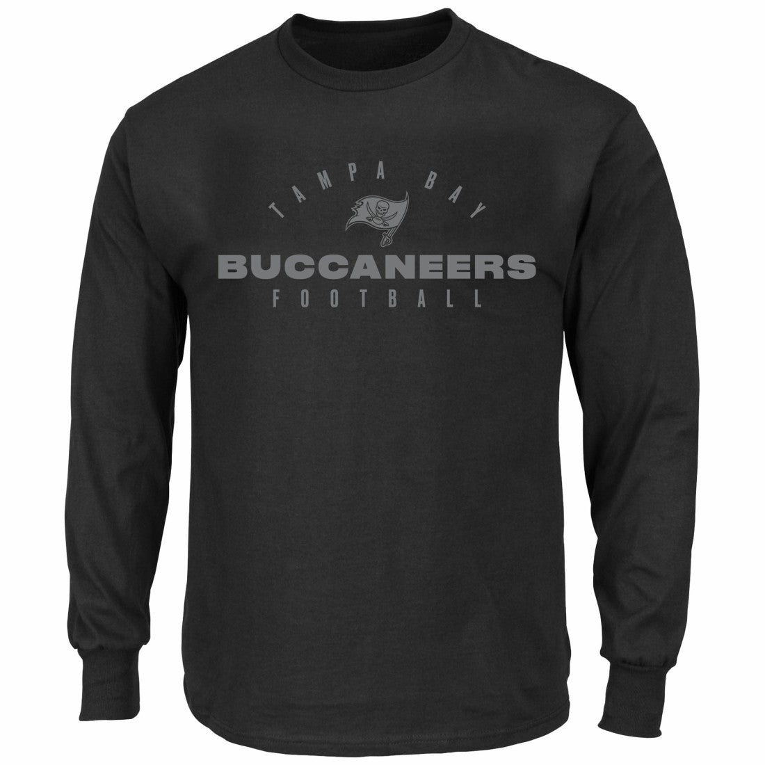 NFL Tampa Bay Buccaneers Big & Tall Coverage Scheme Long Sleeve T-Shirt