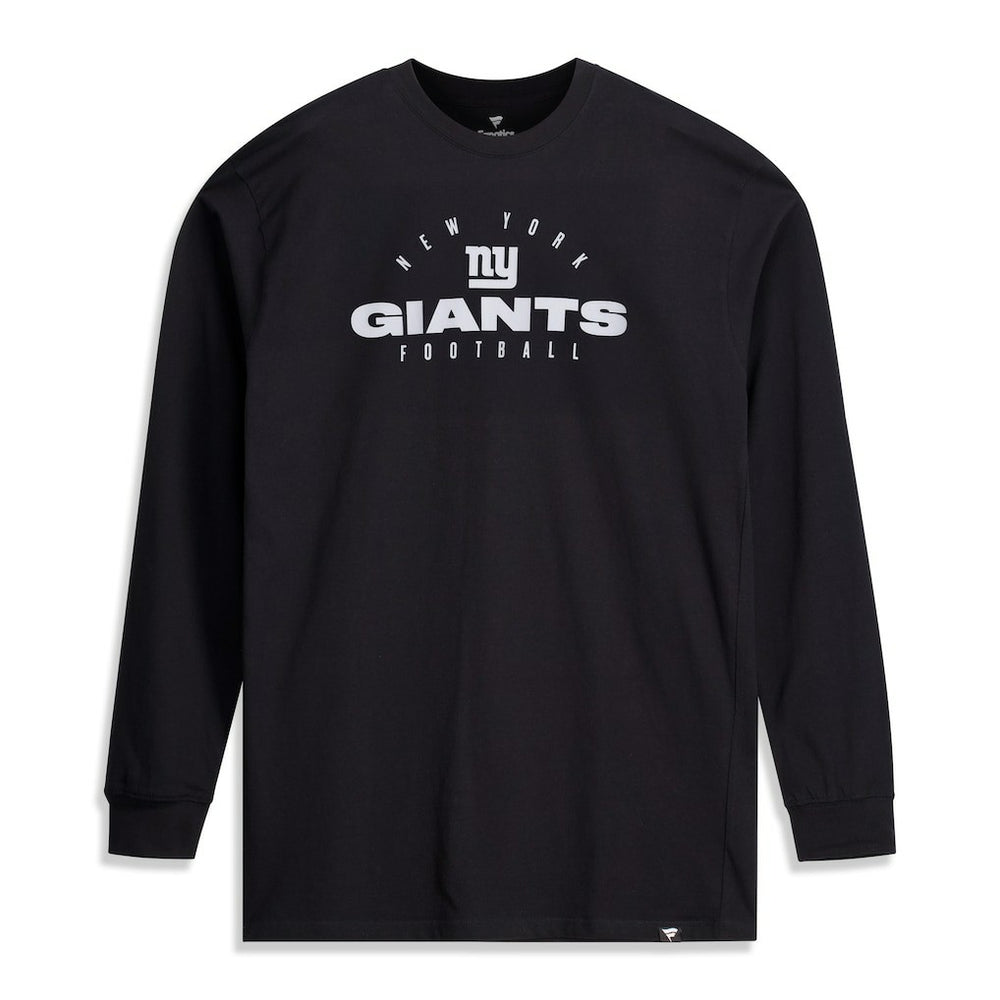 NFL New York Giants Big & Tall Coverage Scheme Long Sleeve T-Shirt