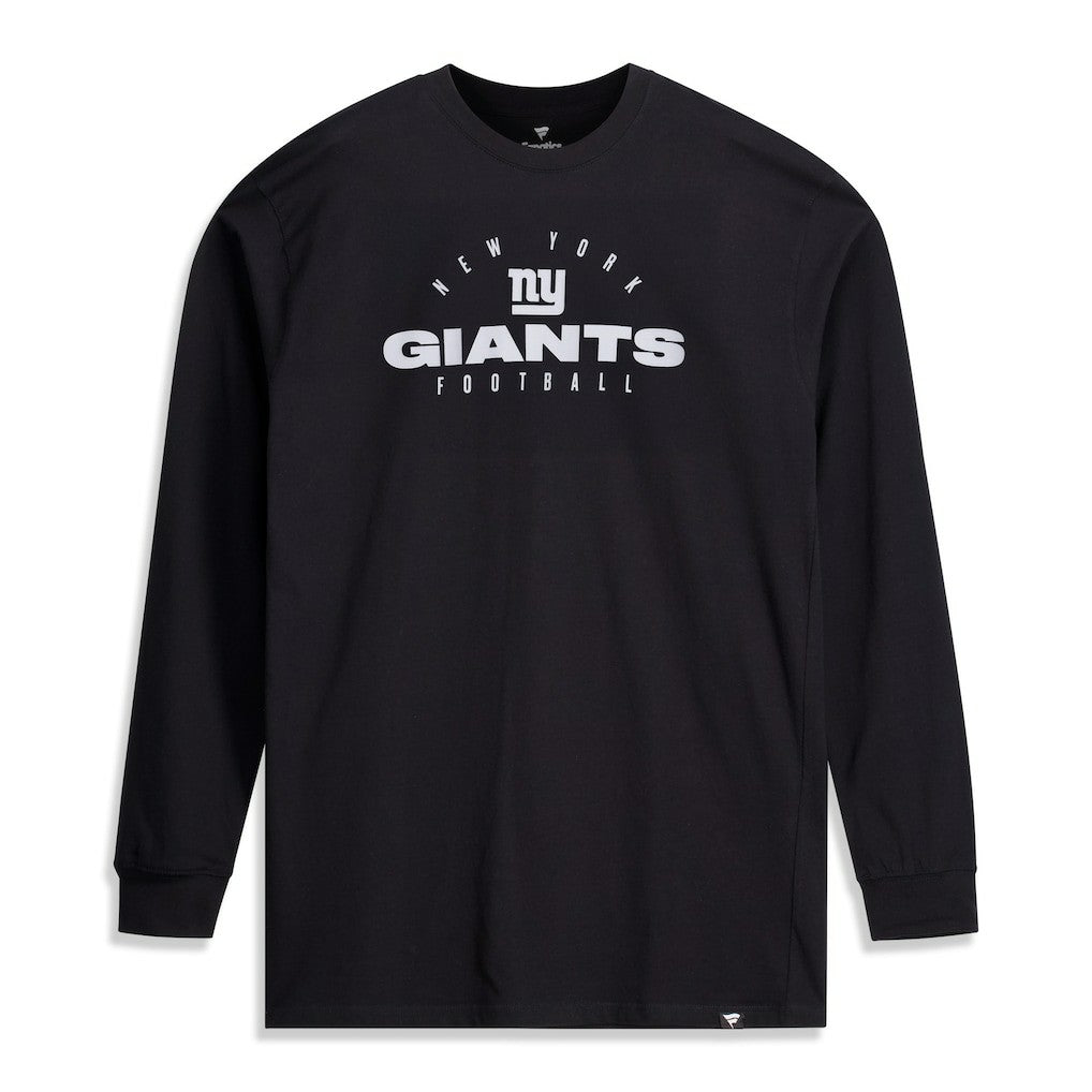 NFL New York Giants Big & Tall Coverage Scheme Long Sleeve T-Shirt