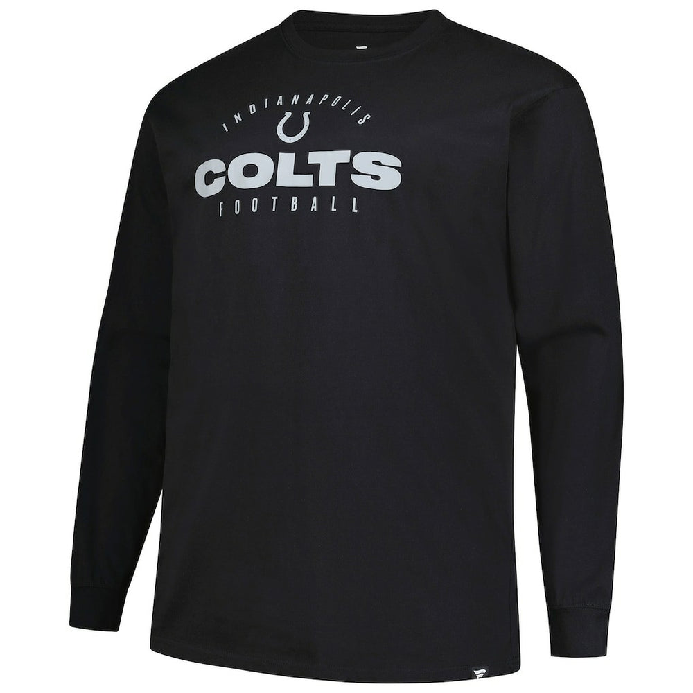 NFL Indianapolis Colts Big & Tall Coverage Scheme Long Sleeve T-Shirt