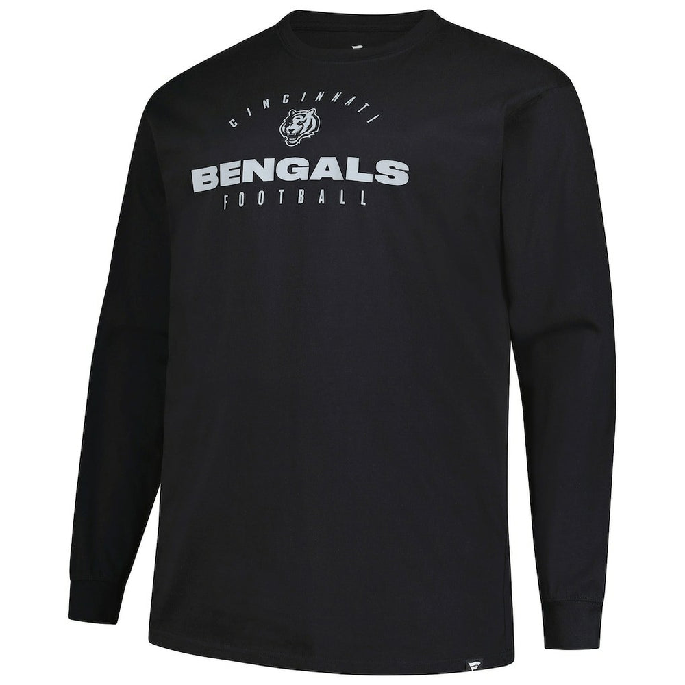 NFL Cincinnati Bengals Big & Tall Coverage Scheme Long Sleeve T-Shirt