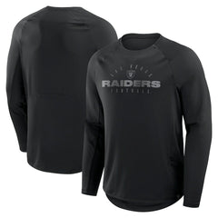 NFL Las Vegas Raiders Big & Tall Coverage Scheme Long Sleeve T-Shirt