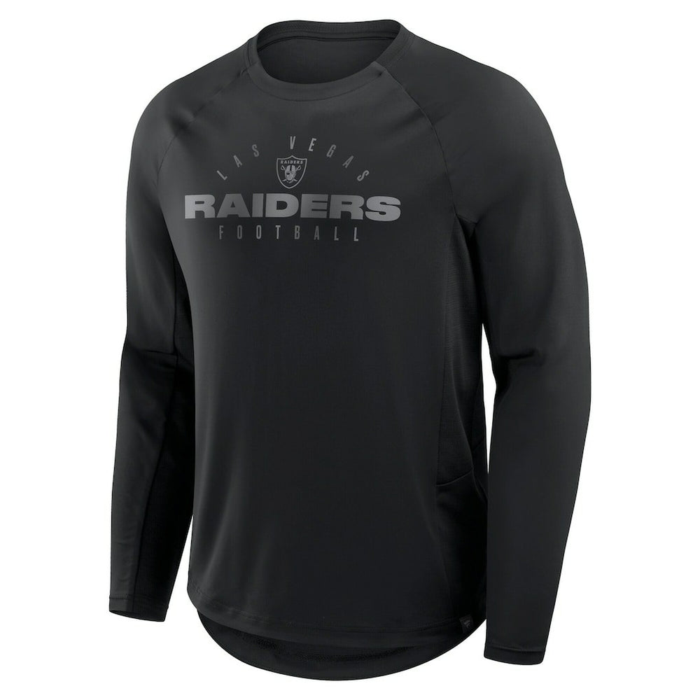 NFL Las Vegas Raiders Big & Tall Coverage Scheme Long Sleeve T-Shirt