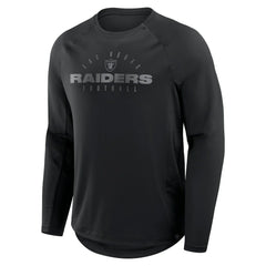 NFL Las Vegas Raiders Big & Tall Coverage Scheme Long Sleeve T-Shirt