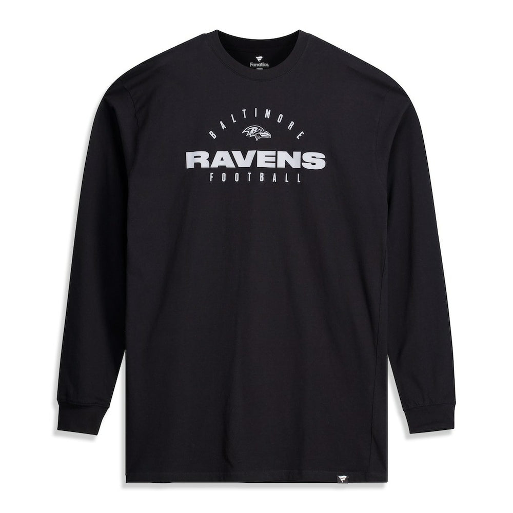NFL Baltimore Ravens Big & Tall Coverage Scheme Long Sleeve T-Shirt