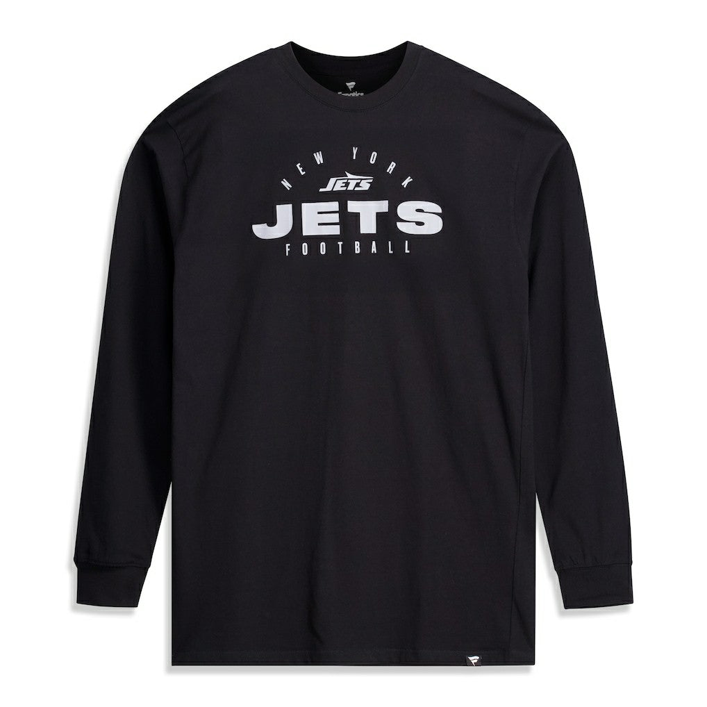 NFL New York Jets Big & Tall Coverage Scheme Long Sleeve T-Shirt