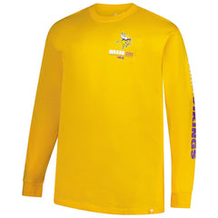 NFL Minnesota Vikings Big & Tall Clock Management Legacy Long Sleeve T-Shirt