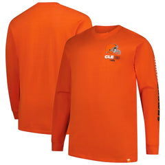 NFL Cleveland Browns Big & Tall Clock Management Legacy Long Sleeve T-Shirt