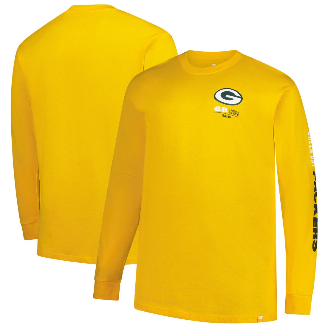 NFL Green Bay Packers Big & Tall Clock Management Legacy Long Sleeve T-Shirt