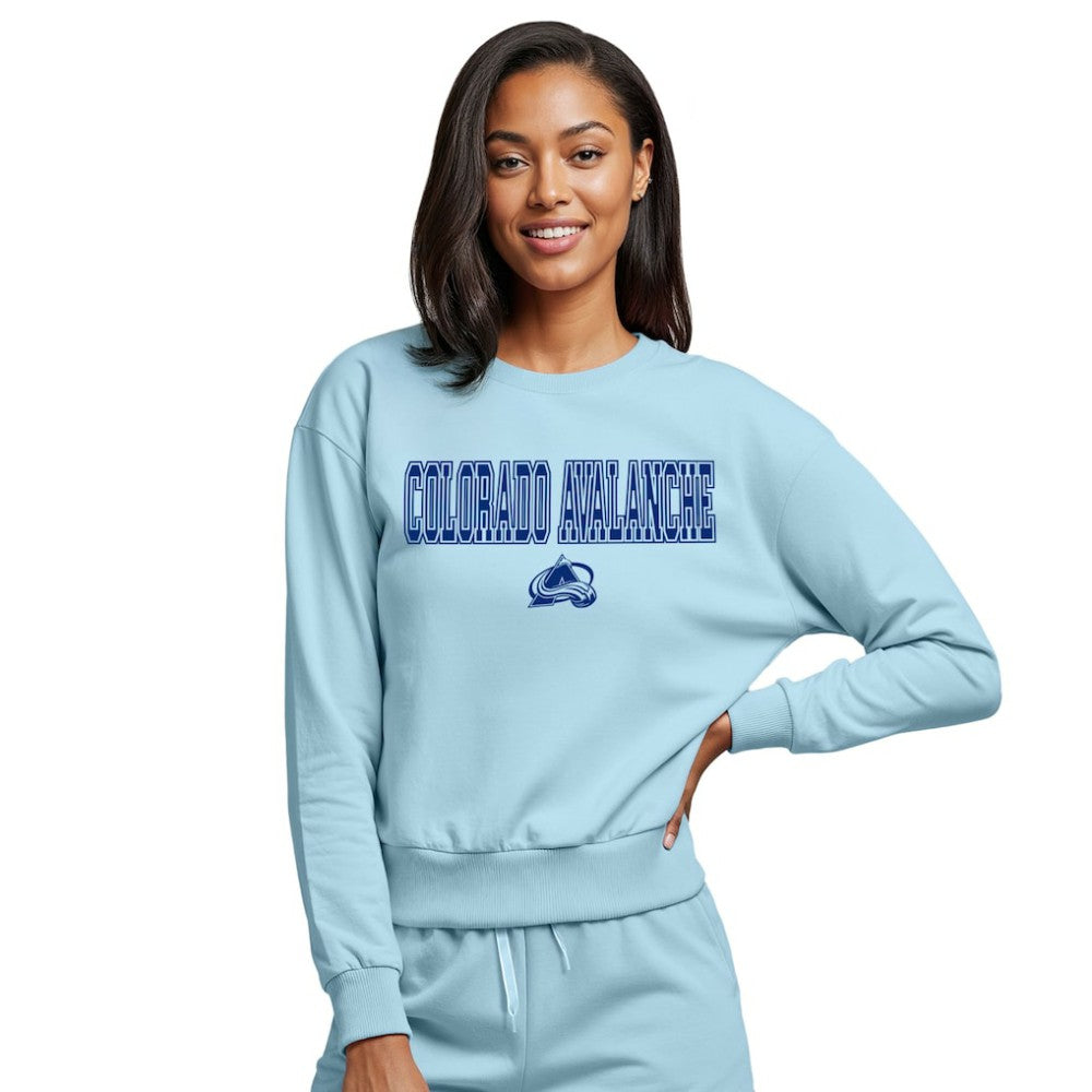 Colorado Avalanche Concepts Sport Women's Tonal Pullover Sweatshirt