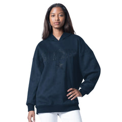NFL Dallas Cowboys G-III 4Her by Carl Banks Women's Best Hitter Oversized Tunic Pullover Hoodie