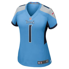 NFL Tennessee Titans Cameron Ward  Women's 2025 NFL Draft First Round Pick Game Jersey