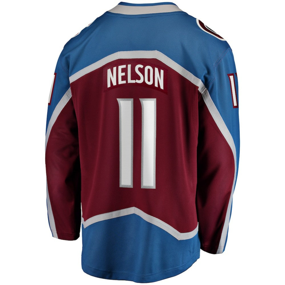 Brock Nelson Colorado Avalanche Fanatics Home Breakaway Jersey