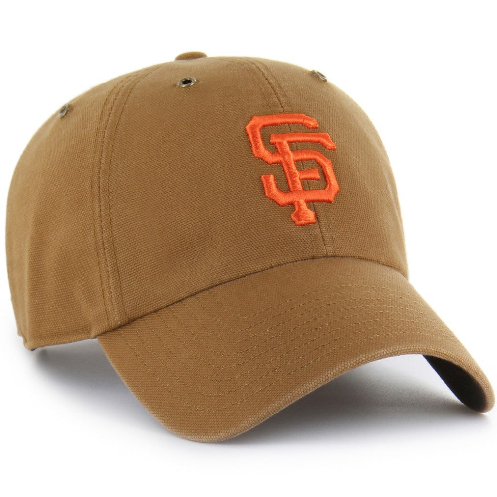 San Francisco Giants Carhartt x Clean Up Adjustable Hat - Brown | 47 brand