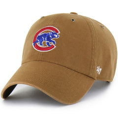 Chicago Cubs Carhartt x Clean Up Adjustable Hat - Brown | 47 brand