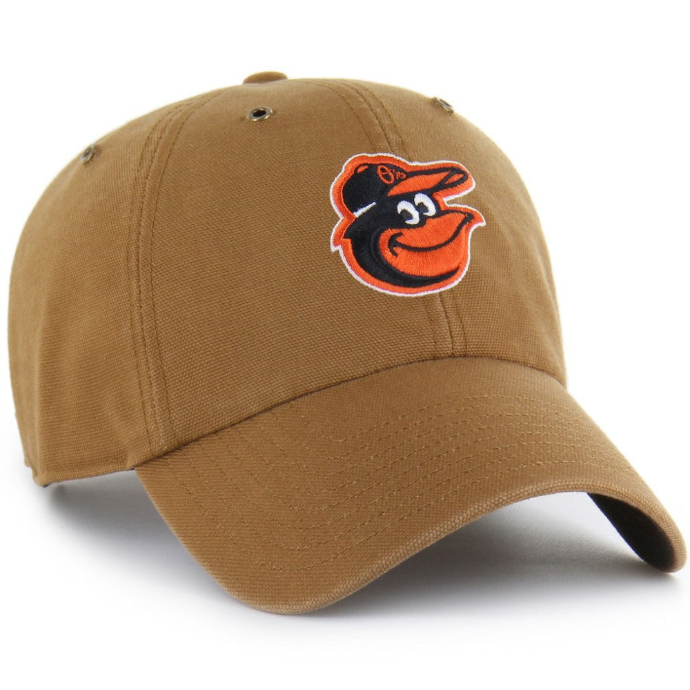 Baltimore Orioles Carhartt x Clean Up Adjustable Hat - Brown | 47 brand
