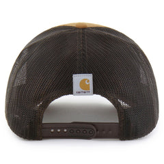 Los Angeles Angels Carhartt x Trucker Adjustable Hat - Brown | 47 brand
