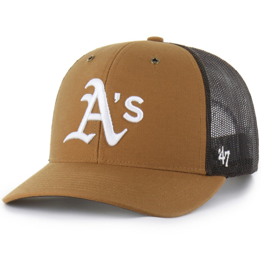Athletics Carhartt x Trucker Adjustable Hat - Brown | 47 brand