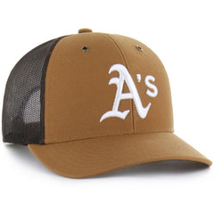 Athletics Carhartt x Trucker Adjustable Hat - Brown | 47 brand