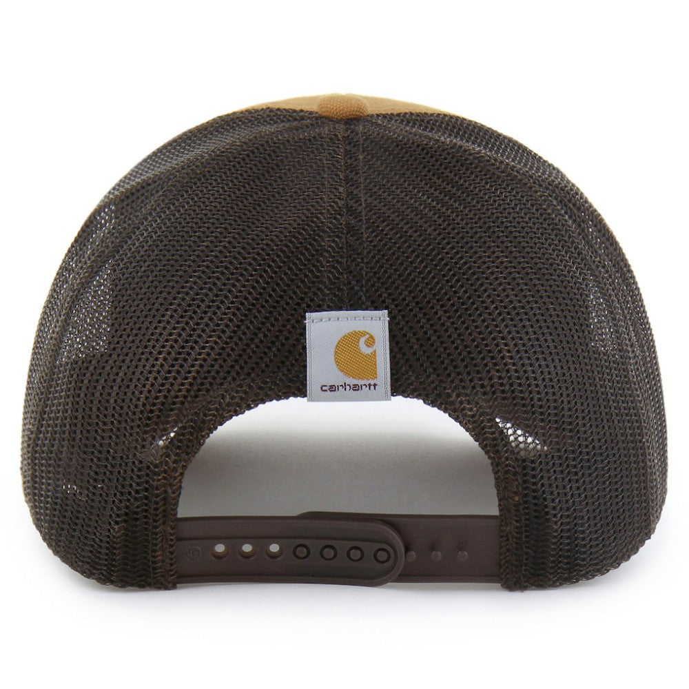 Texas Rangers Carhartt x Trucker Adjustable Hat - Brown | 47 brand