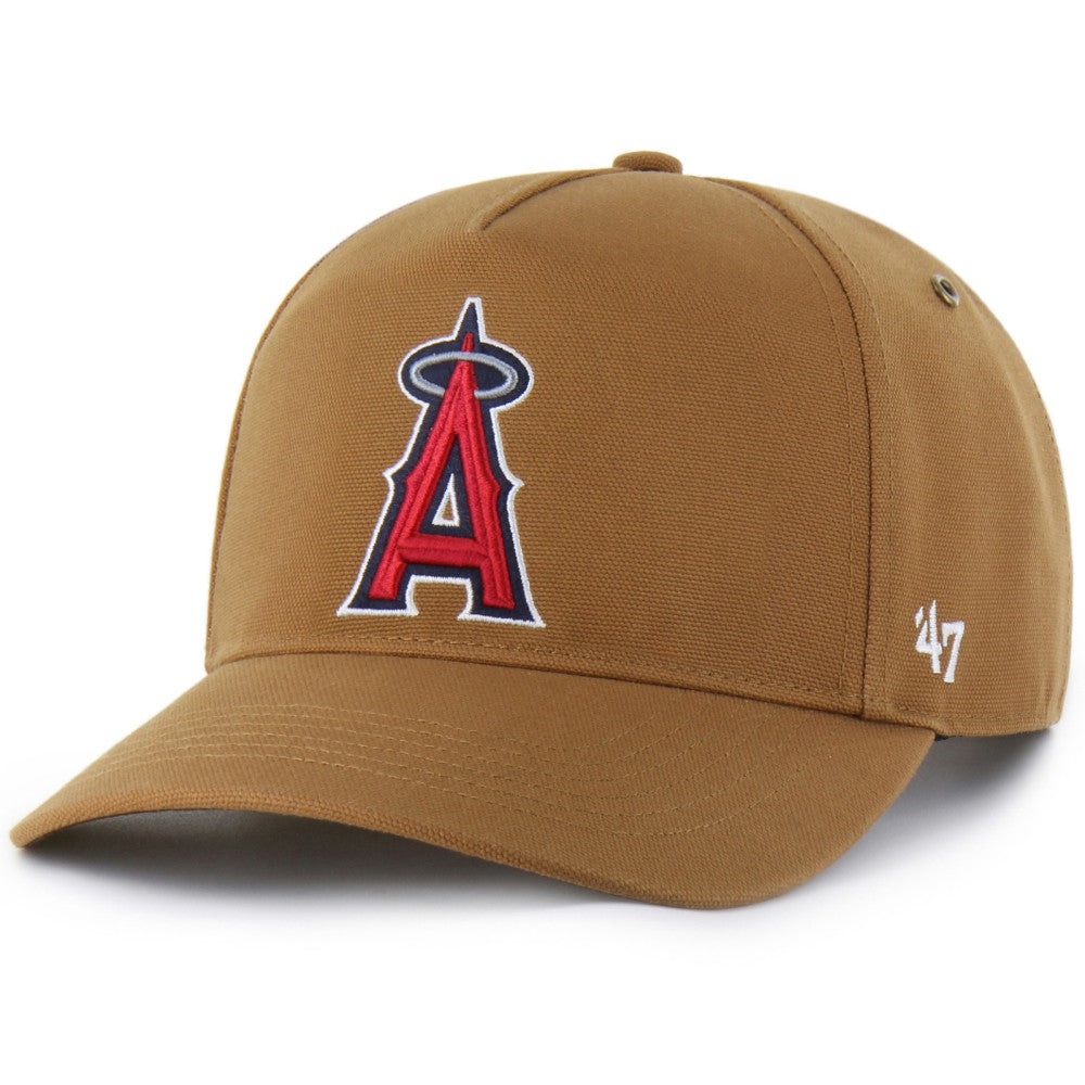 Los Angeles Angels Carhartt x Hitch Adjustable Hat - Brown | 47 brand