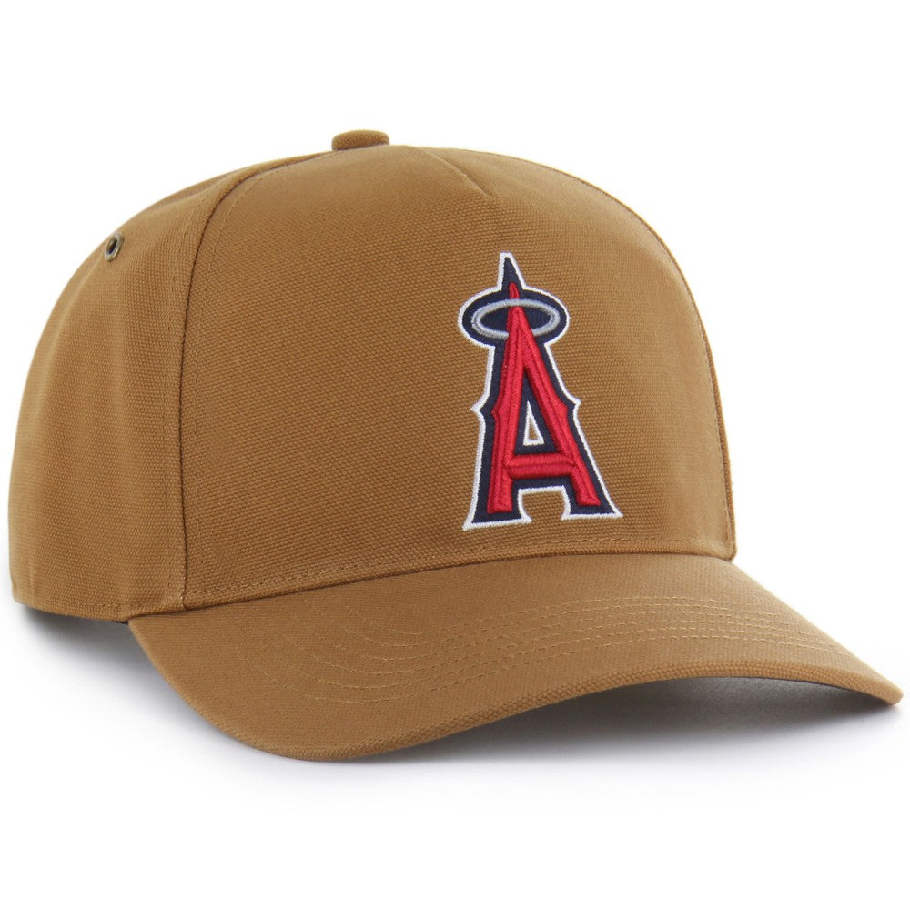 Los Angeles Angels Carhartt x Hitch Adjustable Hat - Brown | 47 brand