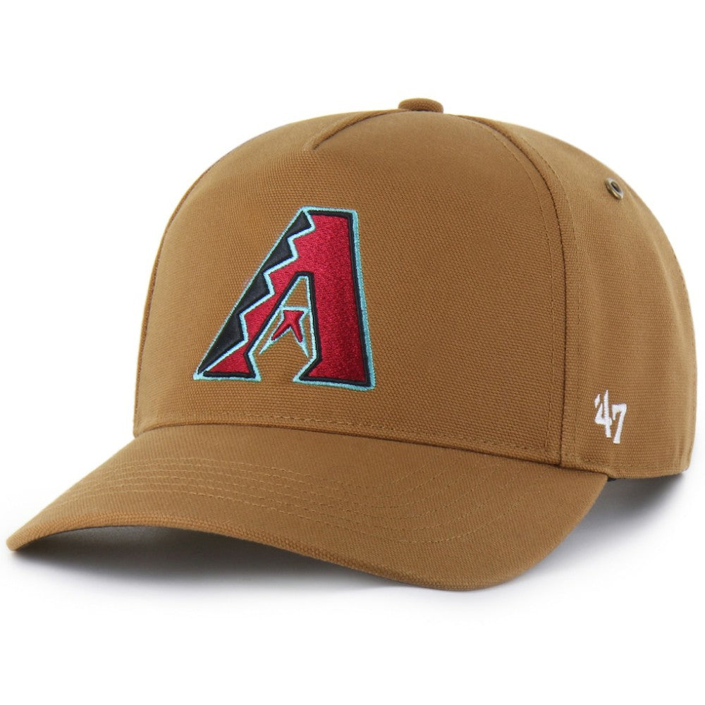 Arizona Diamondbacks Carhartt x Hitch Adjustable Hat - Brown | 47 brand