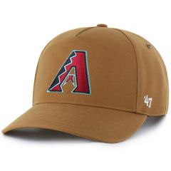 Arizona Diamondbacks Carhartt x Hitch Adjustable Hat - Brown | 47 brand