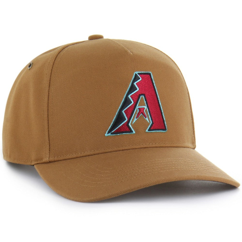 Arizona Diamondbacks Carhartt x Hitch Adjustable Hat - Brown | 47 brand