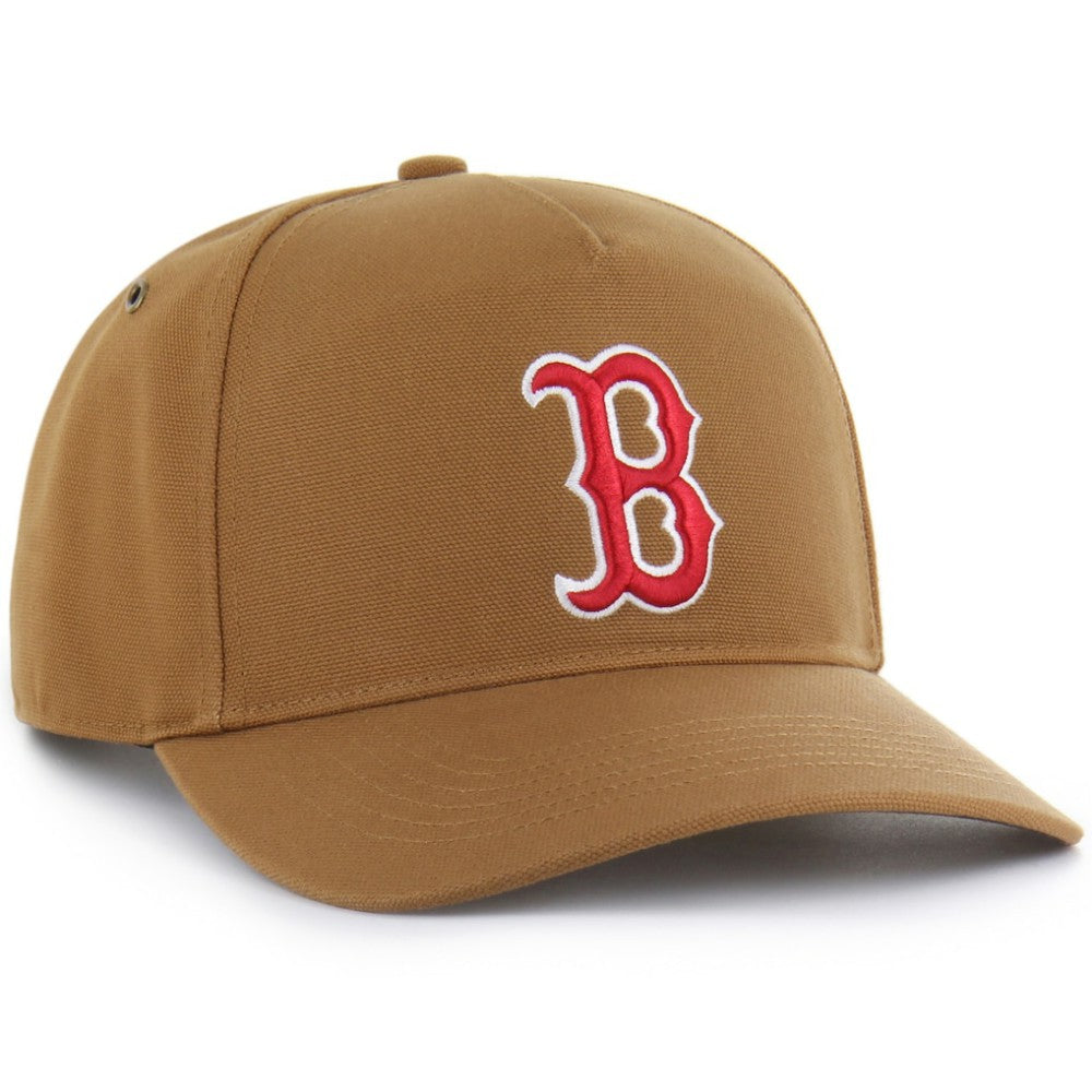 Boston Red Sox Carhartt x Hitch Adjustable Hat - Brown | 47 brand
