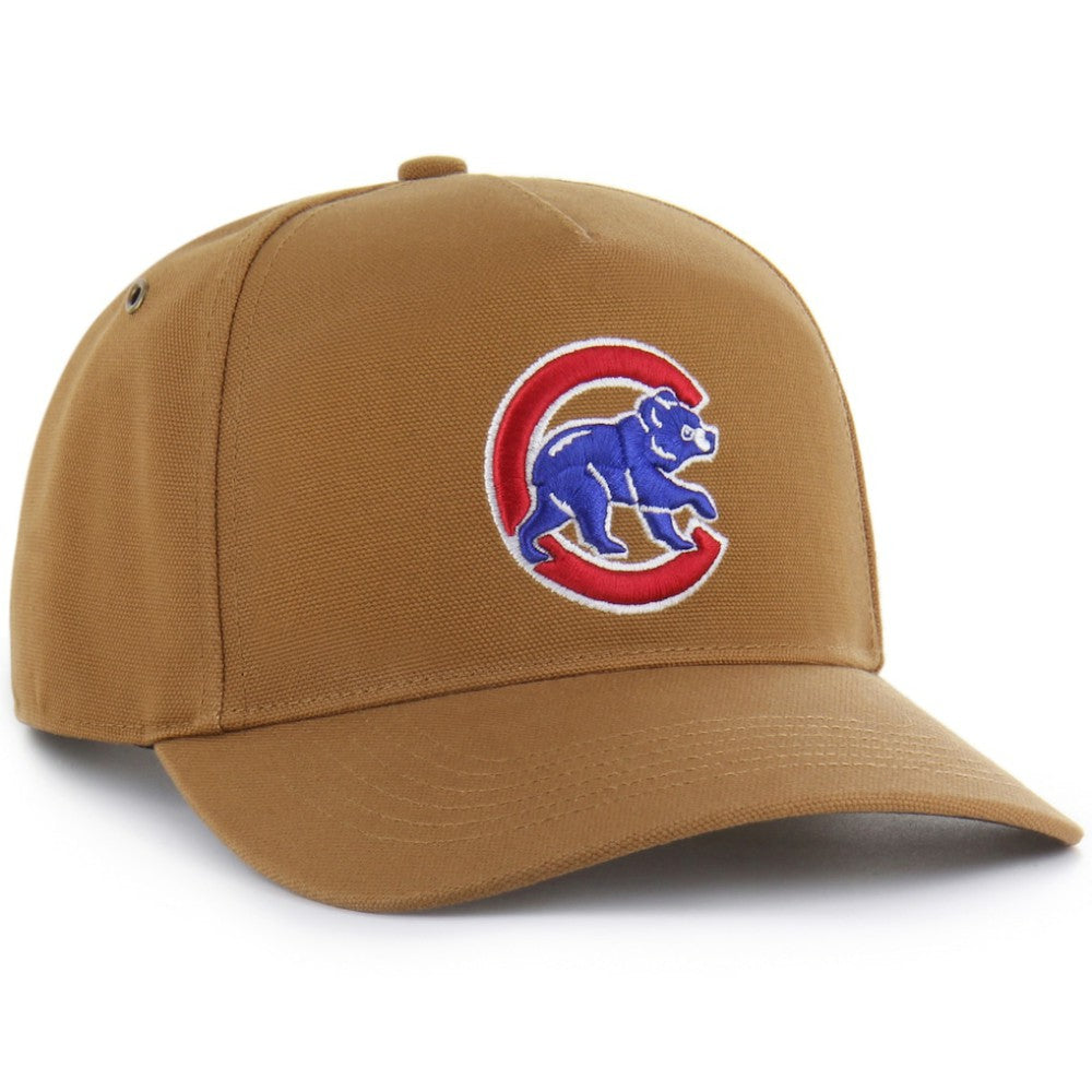 Chicago Cubs Carhartt x Hitch Adjustable Hat - Brown | 47 brand