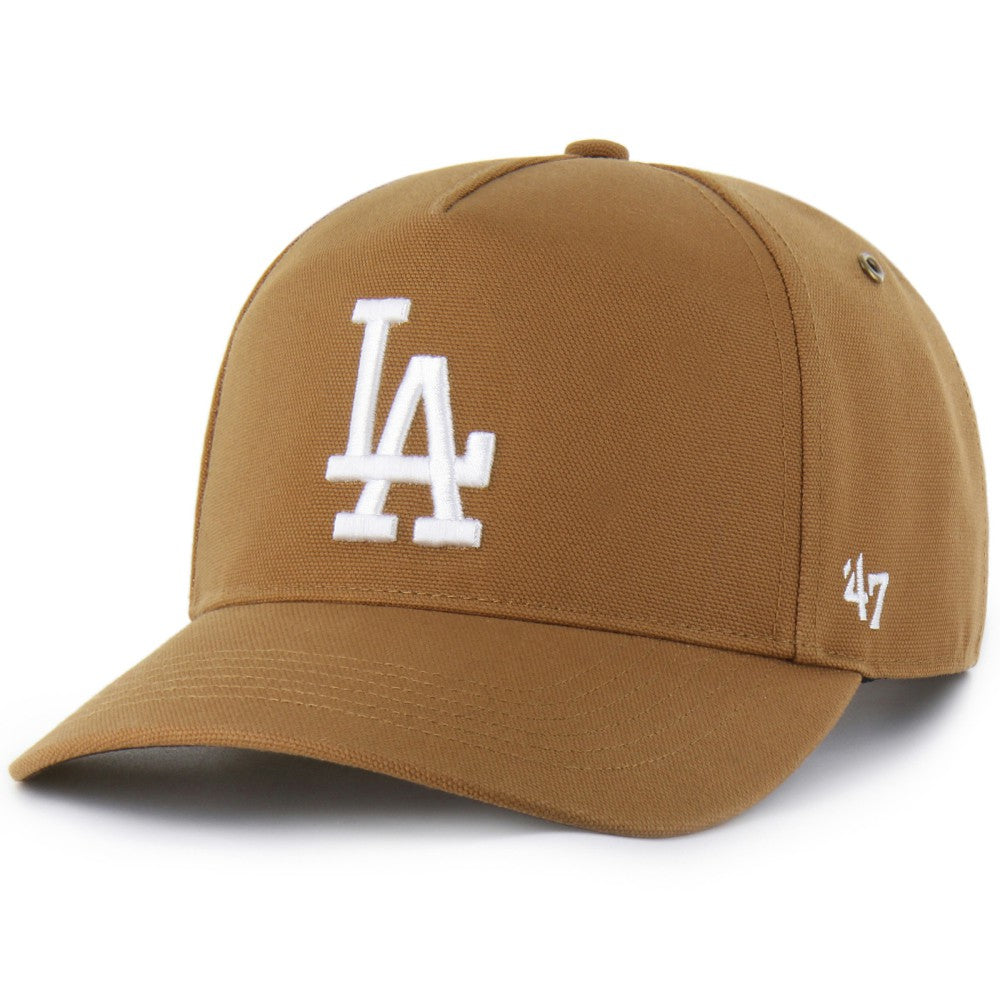 Los Angeles Dodgers Carhartt x Hitch Adjustable Hat - Brown | 47 brand