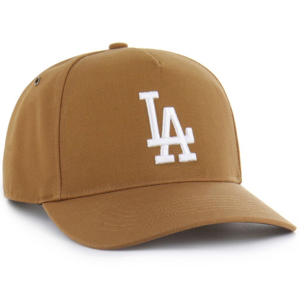 Los Angeles Dodgers Carhartt x Hitch Adjustable Hat - Brown | 47 brand