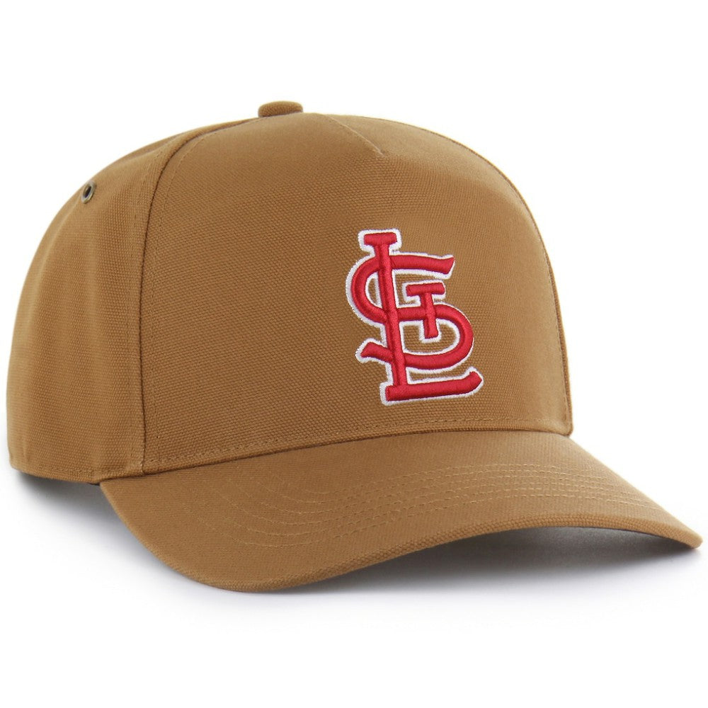 St. Louis Cardinals Carhartt x Hitch Adjustable Hat - Brown | 47 brand