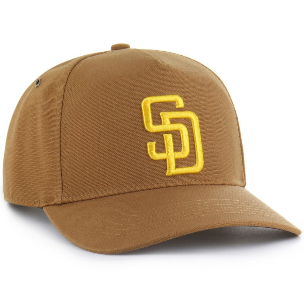 San Diego Padres Carhartt x Hitch Adjustable Hat - Brown | 47 brand